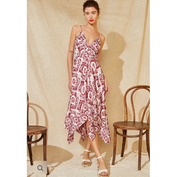 AMUR scarf asymmetrical dress NWT - Picture 5 of 10